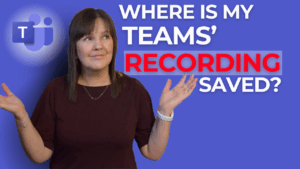 Where is my Teams meeting recording saved